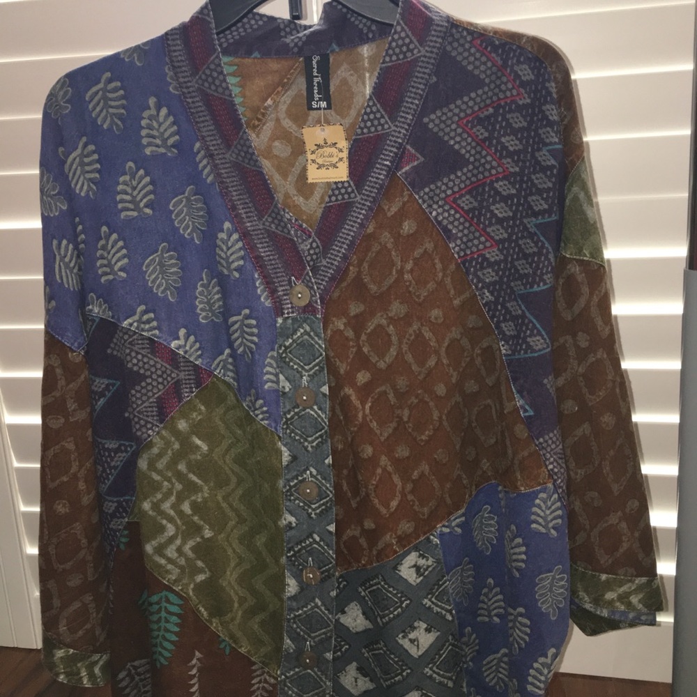 BoHo Caftan Blouse